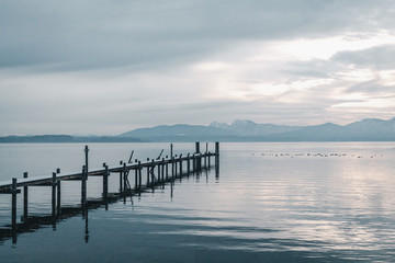 Steg am Chiemsee