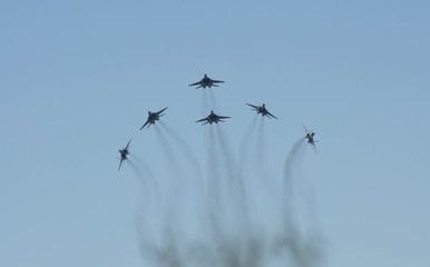 plane in the sky