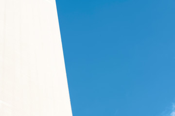 blue sky and building