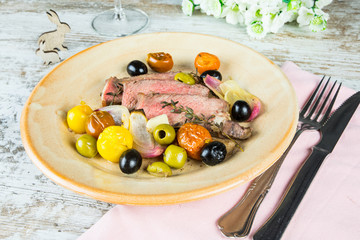 Mediterraner Braten mit Gemüse