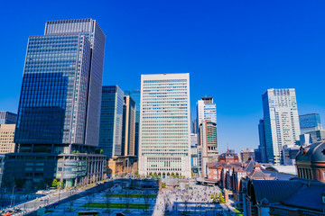 Obraz premium 風景物語(東京駅丸の内)