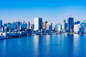 Naklejka premium 風景物語(レインボーブリッジ)