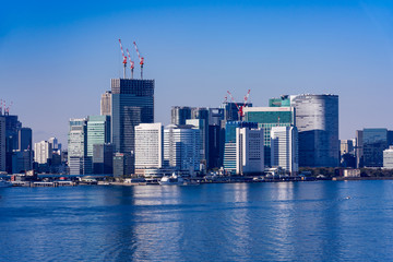 Naklejka premium 風景物語(レインボーブリッジ)