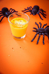 Halloween Kürbis-Suppe