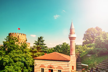 Historical Rumeli Hissar fortress, Istanbul, Turkey