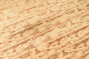 surface of tinted wooden boards joined together