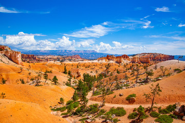 Hiking trip in Bryce Canyon National Park, Utah, USA 