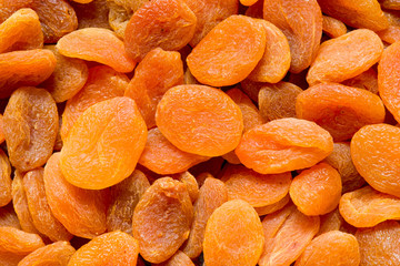 dried apricots background