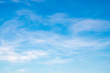 The sky is full of moving clouds. Feel free and enthusiastic. A beautiful color shade suitable for use as a background image.