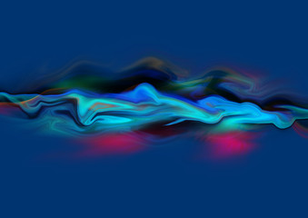 Blue wave texture background