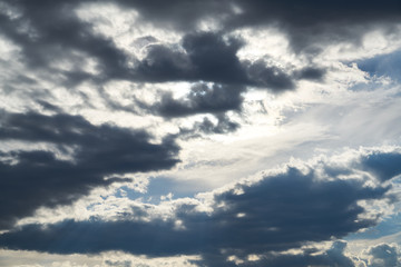 Sky and clouds background