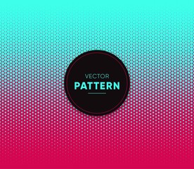 Vector halftone for backgrounds and designs - Vector