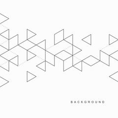 Abstract geometric technological background. 