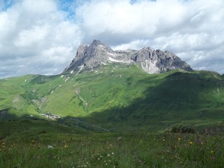 In den Wolken