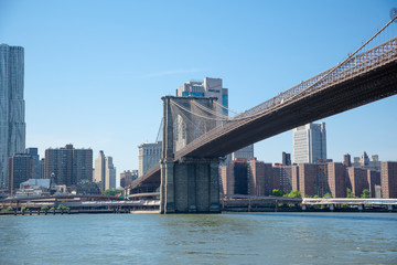 Partial view  Brooklyn Bridge