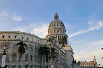 Fototapeta na wymiar Capitolio de la Habana, Havanna, Kuba