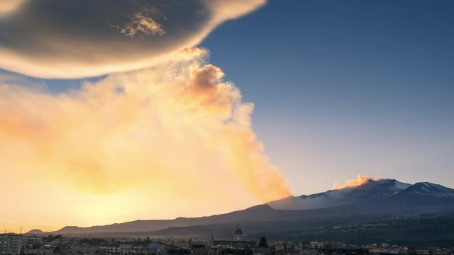 Etna2 Eruption