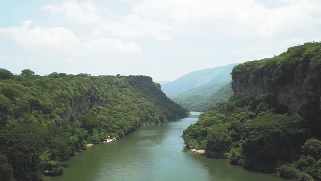 Sumidero Canyon in Chiapas Mexico