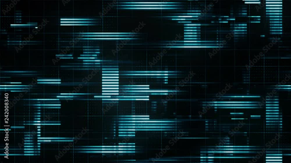 Poster abstract cyberspace texture with moving particles. virtual background for futuristic interface. seam