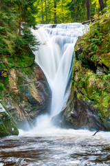 Obrazy na Plexi  waterfall szklarki in poland