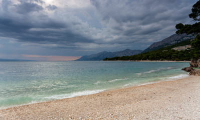 Storm is approaching from the Adriatic Sea. Calm before the storm.