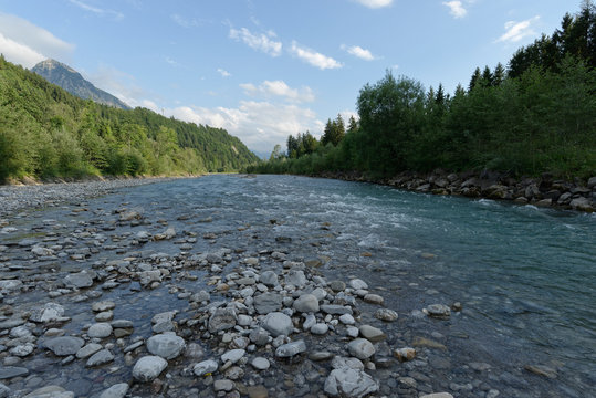 die Iller bei Fischen / Allg&auml;u