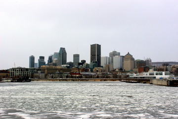Skyline of Montreal, Quebec, Canada