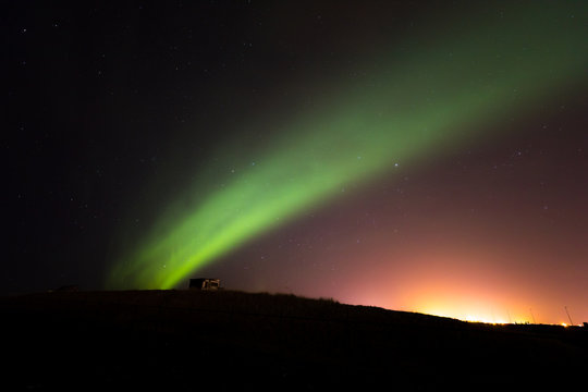 The Northern Light Aurora borealis Iceland