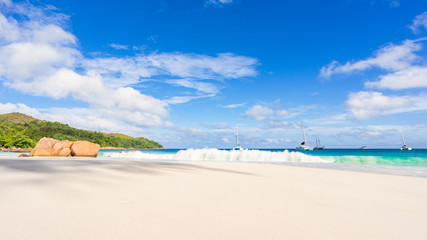 Catamarans at anse lazio on the seychelles 41