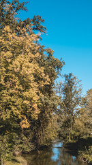 Smartphone HD wallpaper of beautiful view near Plattling - Isar - Bavaria - Germany
