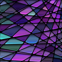 abstract vector stained-glass mosaic background