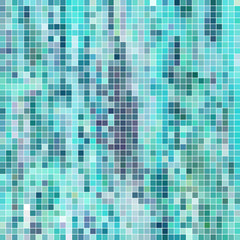 abstract vector square pixel mosaic background