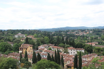 Cityscape, Florence roof tops