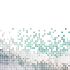 abstract vector square pixel mosaic background