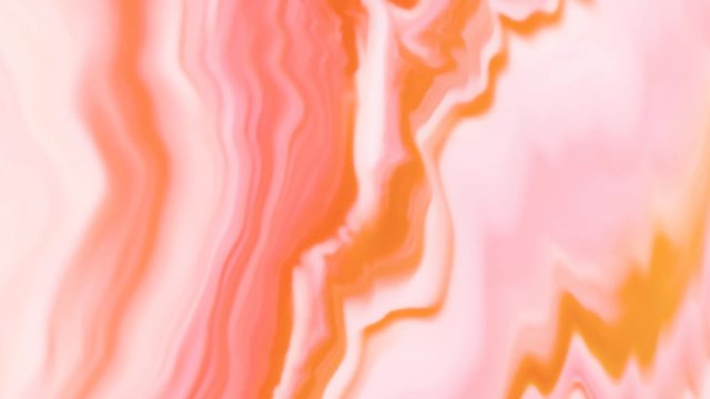 Colored paint beautiful spread in liquid, realtime shot