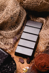 Chocolate bar chunks
