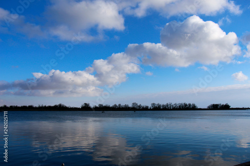 Don Sky Water Lake Landscape Nature Blue Clouds