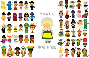 people all around the world