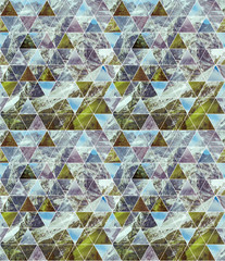 Geometric triangular seamless pattern