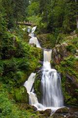 Triberg Falls in Black Forest region, Germany