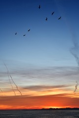 Coucher de soleil