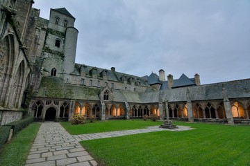 La cathédrale Saint Tugdal de Tréguier en Bretagne