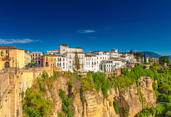 Obraz premium Tajo de Ronda in Malaga, Spain