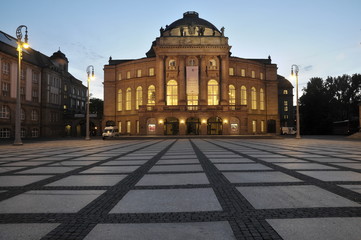 Fototapeta na wymiar Opernhaus Chemnitz