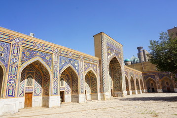 Fototapeta na wymiar 中央アジア ウズベキスタン旅行