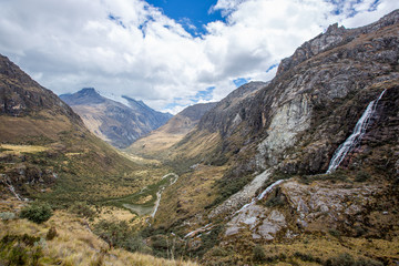 Andes Mountains in Peru