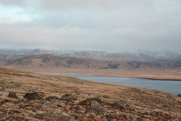 The dramatically beautiful and surreal landscapes of Iceland at southern end