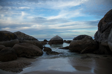 Fototapeta na wymiar Penguin Beach Cape Town