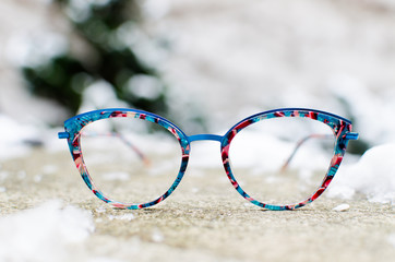 Trendy eyeglasses