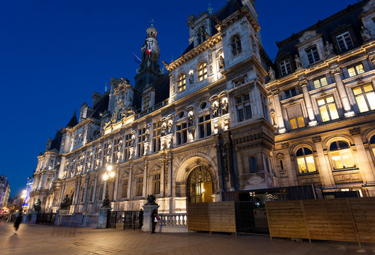 City Council Of Paris, France